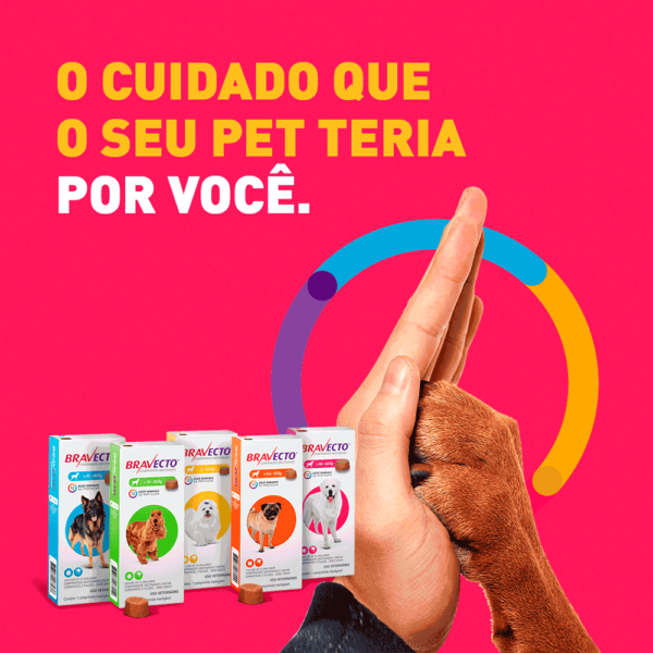 Antipulgas Bravecto 2 a 4,5 kg para Cães 112,5 mg 1 comprimido - Image 4